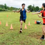The St. Paul Warriors improved to 2-0 in the IIAAG Cross Country Season with their win over the Harvest Eagles. (Photo by Michael Blas)