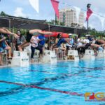 Swimmers compete in the All Island Invitational Short Course Meet at Hagatna Pool on October 20, 2018. (Photo By Michael Blas)