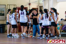 The Okkodo Bulldogs defeat the JFK Islanders 43-29 on Day 4 of the McDonald's High School Pre-season Basketball Tournament. (Photo by Michael Blas)