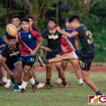 The Tiyan Titans faced off against the Okkodo Bulldogs in the rescheduled IIAAG Boys HS Rugby Game. (Photo by Michael Blas)