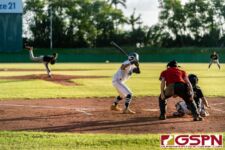 The ND Royals defeated the JFK Islanders 8-6 Wednesday evening at Leo Palace to force the "IF" game. (Photo by Michael Blas)