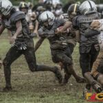 Guam Raiders Ethan-Jerome Bamba carries the pigskin for extra yardage. (photo by Bout It Productions)