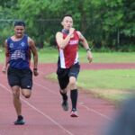 The Okkodo Bulldogs hosted the St. John's Knights in the season's opening Cross Country meet. (photo by Robert Balajadia)
