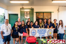 The Academy Cougars finished their 2020 IIAAG/ISA High School Tennis Season in second place. (Photo by Michael Blas)