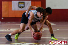 The Guam High Panthers picked up two wins defeating the ND Royals and Tiyan Titans in day three of the 2020 GSPN Preseason Boys Basketball Tournament. (Photo by Michael Blas)