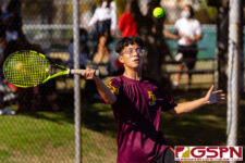 The Harvest Eagles defeat the FD Friars in the IIAAG All-Island Tennis Tournament to become the Boys Doubles Champions. (Photo by Michael Blas)