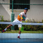 Guam National Tennis Team hit the courts in preparation for the 2019 Pacific Games Samoa. (Photo by Raine Delos Reyes)