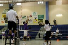 The Okkodo Bulldogs defeated the GW Geckos in four sets to advance to the ISA Boys Volleyball Championship Game next week! (photo by Omar Nobuo)