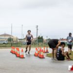The Sanchez Sharks cross country team visited the Tiyan Titans in the 2nd week of the ISA cross country season. Photo by Bout It Productions
