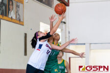 The Okkodo Bulldogs defeat the JFK Islanders 43-29 on Day 4 of the McDonald's High School Pre-season Basketball Tournament. (Photo by Michael Blas)