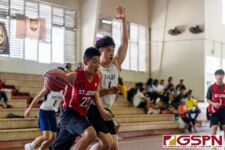 The Harvest Eagles defeated the St. John's Knight 50-30 in day three of the 2020 GSPN Preseason Boys Basketball Tournament. (Photo by Michael Blas)