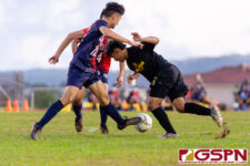 The JFK Islanders defeat the Okkodo Bulldogs 6-0 to be crowned 2021 ISA Boys Soccer Champions. (Photo by Michael Blas)