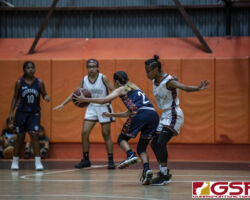 The BMS Roadrunners tie for first place by defeating The Untalan Wildcats in the GDOE Middle School Basketball League. (photo by Bout It Productions)