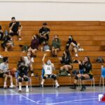 The Tiyan High Titans JV Team head down south to the Southern High Dolphins JV Team territory to compete in the ISA Girls Volleyball matchup. Photo by Bout It Productions.