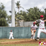 Team Guam host American Samoa for the Bronze Medal in the WBSC U18 Oceania Tournament (photo by Michael Ebio)