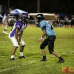 The GW Geckos & The Southern High Dolphins meet in the 2019 IIAAG High School Football Quarterfinals on Oct. 11, 2019. (photo by Bout It Productions)