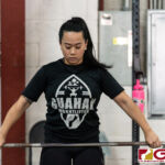 The Guam National Weightlifting Team knocked out a couple of warm ups and sets during training for the 2019 Pacific Games Samoa. (Photo by Michael Blas)