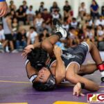 High School wrestlers hit the mats in a Preseason Tournament held at the FD Jungle. (photo by Bout It Productions.)