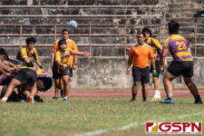 The GW Geckos defeated the Tiyan Titans 19-5 in the GRFU/ISA Rugby League at Southern High School. (Photo by Michael Blas)