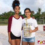 The Tiyan Titans finished their 2018-19 IIAAG Girls Beach Volleyball season in 3rd place. (Photo by Michael Blas)