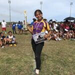 GW Geckos Avea Garrido took home the league leading scorer award, as well as making it into First Team All Island. (Photo by Michael Blas)