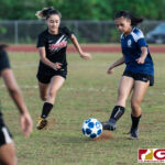 The Academy Cougars picked up a 6-0 win this afternoon, March 28, 2019, in their IIAAG Girls High School Soccer game against the Simon Sanchez Sharks. (Photo by Michael Blas)