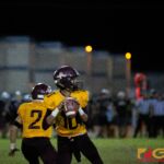 The Father Duenas Friars & The Simon Sanchez Sharks meet in the 2019 IIAAG High School Football Semifinals on Oct. 18, 2019. (photo by Bout It Productions).