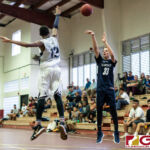 Day 5 of the GSPN Preseason Boys Basketball Tournament came to a close Tuesday evening with the Guam High Panthers picking up their first win in the tournament and the St. Paul Warriors continuing their winning streak as they advance to the Championship Game. (Photo by Michael Blas)