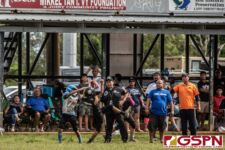 The Hals Angels and The Tamuning Steelers Metgots battle for the championship spot on Oct. 27, 2019. (photo by Bout It Productions)