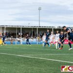 Philippines Angel Guirado connects with a header for the first goal of the game. (Photo by Michael Blas)