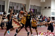 The FD Friars defeated the Guam High Panthers 74-32, locking up the top seed in Pool A of the 2020 GSPN Preseason Boys Basketball Tournament presented by Guam Army National Guard. (Photo by Michael Blas)