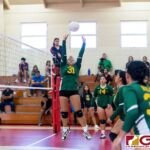 The JFK Islanders defeated the GW Geckos in straight sets to become the 20th Annual Dr. Sheih's Girls Preseason Volleyball Tournament Champions. (Photo by Michael Blas)