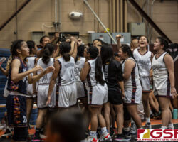 The Untalan Wildcats (B Team)celebrate their victory against The Benavente Roadrunners (B Team) . (photo by Bout It Productions)